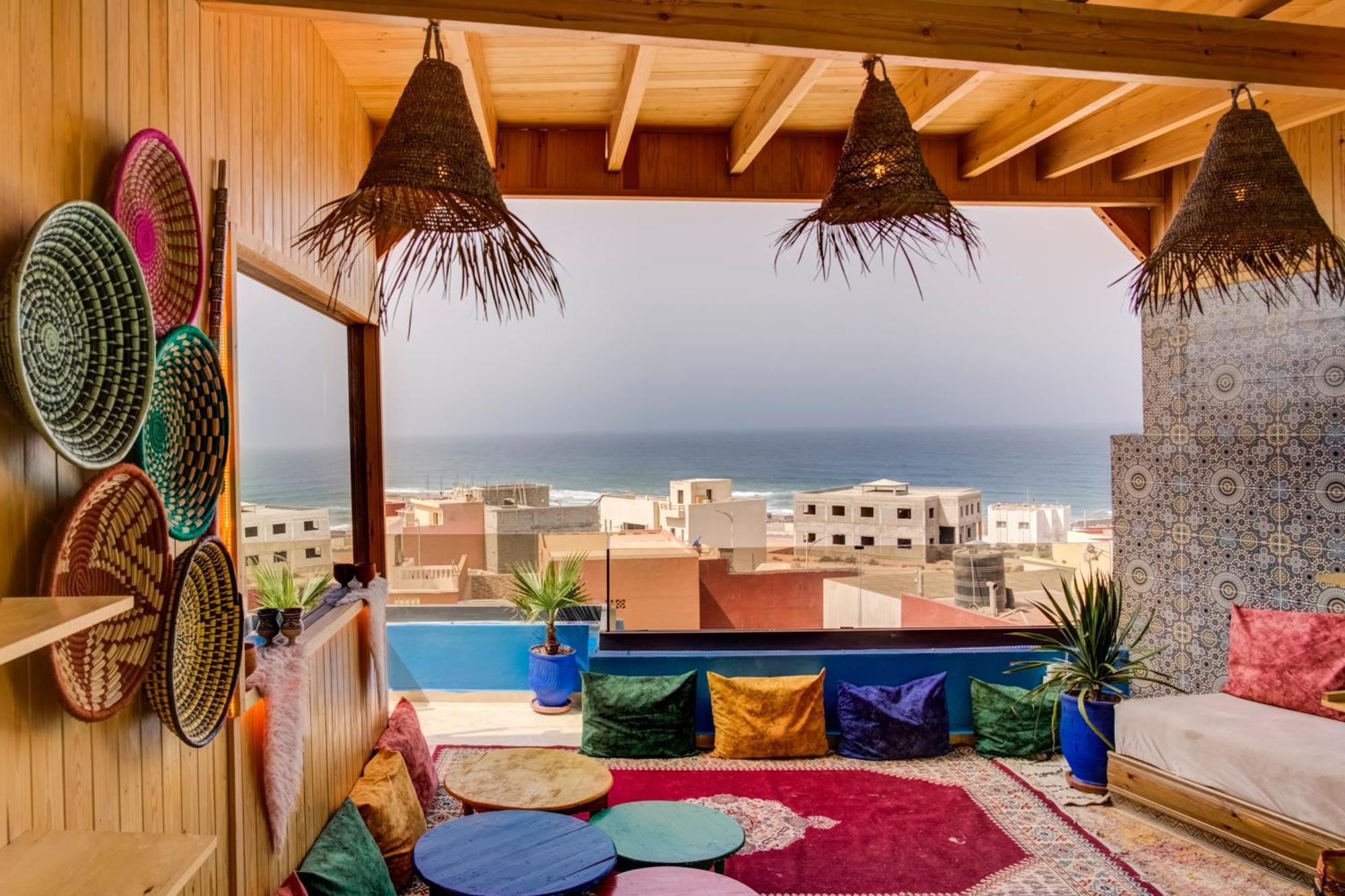 Imsouane Bleu Bay House Hotel Exterior foto